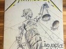 Metallica - And Justice For All 1988 Korea Vinyl LP With Insert Gatefold Double