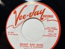Doo Wop 45 The Spaniels On Vee-Jay #301 “Heart And Soul/Baby It’s You” M- Promo