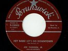 JOE THERRIEN * Hey Babe  Let's Go Downtown * BRUNSWICK US Orig. Rockabilly * MP3
