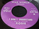 Rosie (and the Originals I Don't Understand  soul 1969 promo 45 on Wax World