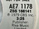 The Clash - Gates Of The West - US *Demo-Not For Sale* Press Single 1979 VG+