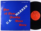 U.S. Warren - For A Few Funky Dues More LP - Chytowns - Rare Indie Funk