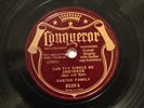 COUNTRY CARTER FAMILY Can The CIrcle Be Unbroken CONQUEROR 8529