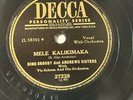 Bing Crosby Andrews Sisters POPPA SANTA/ MELE KILIKIMAKA 78 See pics, edges..