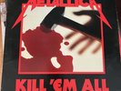 Metallica Kill ‘Em All LP MEGAFORCE 1st Press ORIGINAL -  Missing Inner Sleeve