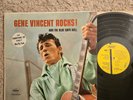 GENE VINCENT ROCKS  LP SCARCE YELLOW LABEL PROMO 1958 ORIGINAL  FILLER