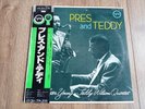THE LESTER YOUNG TEDDY WILSON QUARTET - PRES AND TEDDY LP 1981 RE OBI JAPAN EX