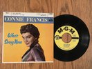 CONNIE FRANCIS - WHO'S SORRY NOW, MGM X1603, VOL. 1, 7 