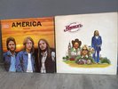 America two Vinyl LPs Homecoming EX/EX & History Greatest Hits VG+/VG+ 1972 1975