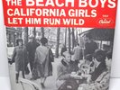 Capitol 5464 45 Vinyl Single Beach Boys California Girls/Let Him Run Wild PS NM