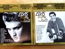 ELVIS PRESLEY Greatest hits vol I & II GOLD vinyl set of 45s