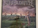 megadeth blue vinyl LP OG Rare Youthanasia 1994