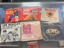 Rare Collection 45 Records Beatles, Chubby Checker And Chuck Berry + Sleeves