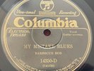 BARBECUE BOB My Mistake Blues Columbia 14350-D US-1928 10