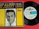 Johnny Cash Story of a lonely heart 1961 Australian EP EX/EX