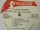 Carlton & The Shoes-Love Me Forever - Studio One -Peckings- PSOL 003 - LP  Vinyl