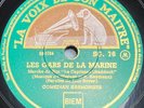 Comedian Harmonists: Les gars de la marine DISC 78 RPM VSM SG.76 EX+