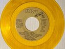 ELVIS PRESLEY GOLD VINYL NOS WLP DJ COPY 1982 Promo 45 & Sleeve The Elvis Medley