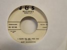 Baby Washington I Hate To See You Go/Knock Yourself Out Doo Wop 7