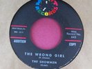 THE SHOWMEN - The Wrong Girl / Fate Planned It - clean Promo 45 rpm - Minit 643