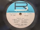 DOO WOP 78 rpm ACETATE by JOHNNY & THE SAVOYS UNISSUED UNKNOWN HEAR CLIP