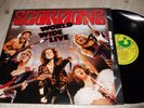SCORPIONS : WORLD WIDE LIVE 2LP 1985 HARVEST GERMANY +OIS