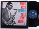 FRANK WESS & KENNY BURRELL Steamin' PRESTIGE LP VG+ mono o