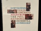 NATHAN MILSTEIN violin - BEETHOVEN Concerto - LEINSDORF - ANGEL LP SHRINK