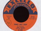 Jerry McCain And His Upstarts - Things Ain't Right on Excello Blues 45