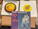 Beatles  1964 TOLLIE * LOVE ME DO * PICTURE SLEEVE and Capitol Canada#72076