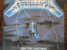MetallicA Ride The Lightning 1984 Canada (Banzai) Original LP