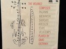 DAVID OISTRAKH violin - The Violinist Composer Paganini Ysaye + DECCA LP SHRINK