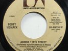 Soul Soundtrack 45 Bobby Womack - Across 110th Street / Hang On In There on UA