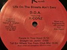 NOLA NEW ORLEANS Gangsta Rap Hip Hop D.O.A Feat. X-Conz Life On The Streets NM
