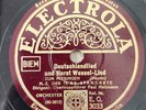 Paul Hellmann 'Horst Wessel Lied' Marsch 15 S MZ 78 rpm record German schellack