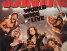 Scorpions World Wide Live W/ POSTER NEAR MINT Harvest 2xVinyl LP