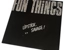 FUN THINGS Lipstick b/w Savage  7” Aussie Punk kbd thought criminals the victims