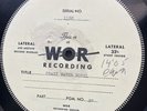 Crazy Water Hotel  WOR Acetate Crazy water radio transcription. 16 inch Disc Vg+