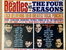 The Beatles VS The Four Seasons NM Discs  1964 Vee Jay 2 Lp Set VJ VG