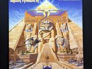 Iron Maiden Powerslave Vinyl LP SIGNED By NICKO McBRAIN   Picture Disc Like New