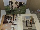 3 Vintage Pink Floyd Vinyl Record,Ummagumma,Wish You Were Here,Atom Heart Mother