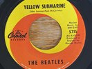 Beatles Yellow Submarine Capitol 5715 45rpm RARE Decca Pressing (1966)