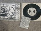LUNCH WITH THE ADICTS 1979 TUX1 WHITE BRICKS With INSERT rare FIRST RELEASE PUNK