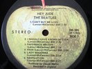 Beatles LP Hey Jude 1975 Apple All Rights 2 Lines on Side 1 UNDOCUMENTED EX