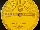 JERRY LEE LEWIS  SUN End Of The Road/ Crazy Arms