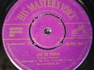 Elvis Presley  Love Me Tender 1956 HMV 45POP253  UK Gold Text