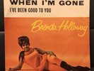 BRENDA HOLLOWAY - When I'm Gone - PICTURE SLEEVE Northern Soul 45 TAMLA MOTOWN