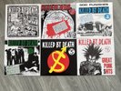 Killed by Death 1-6 Complete Set Punk Compilation Series Color Vinyl MINT Rare