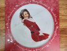 Mariah Carey Merry Christmas Picture Disc Vinyl LP Columbia Records Rare Holiday