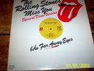 THE ROLLING STONES ( MISS YOU / FAR AWAY EYES  ) ORIG 1978 CUSTOM VINYL 12